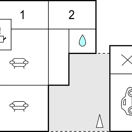 Feriehus 2 Bedroom Gorgeous In Ulfborg